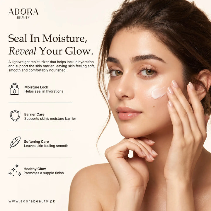 Translation missing: en.Adora Beauty Snail Mucin Face Cream – Hydrating Moisturizer for Skin Barrier Support 50g