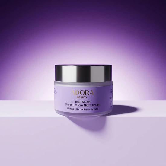 Translation missing: en.Adora Beauty Snail Mucin Face Cream – Hydrating Moisturizer for Skin Barrier Support 50g