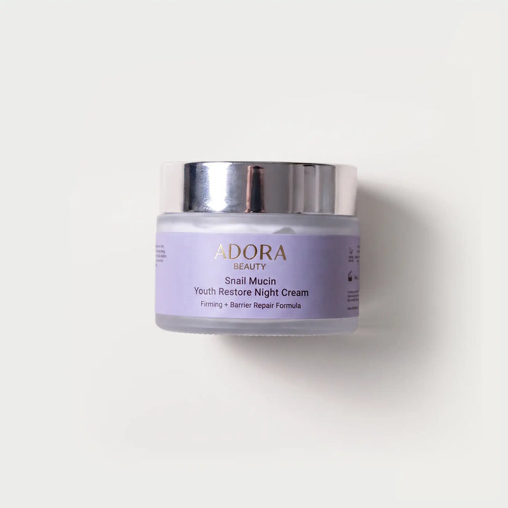 Translation missing: en.Adora Beauty Snail Mucin Face Cream – Hydrating Moisturizer for Skin Barrier Support 50g