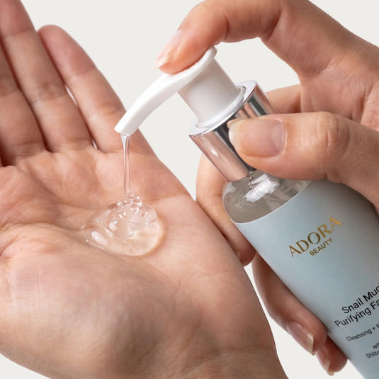 Translation missing: en.Adora Beauty Snail Mucin Face Wash – Hydrating Glycerin Facial Cleanser 120ml