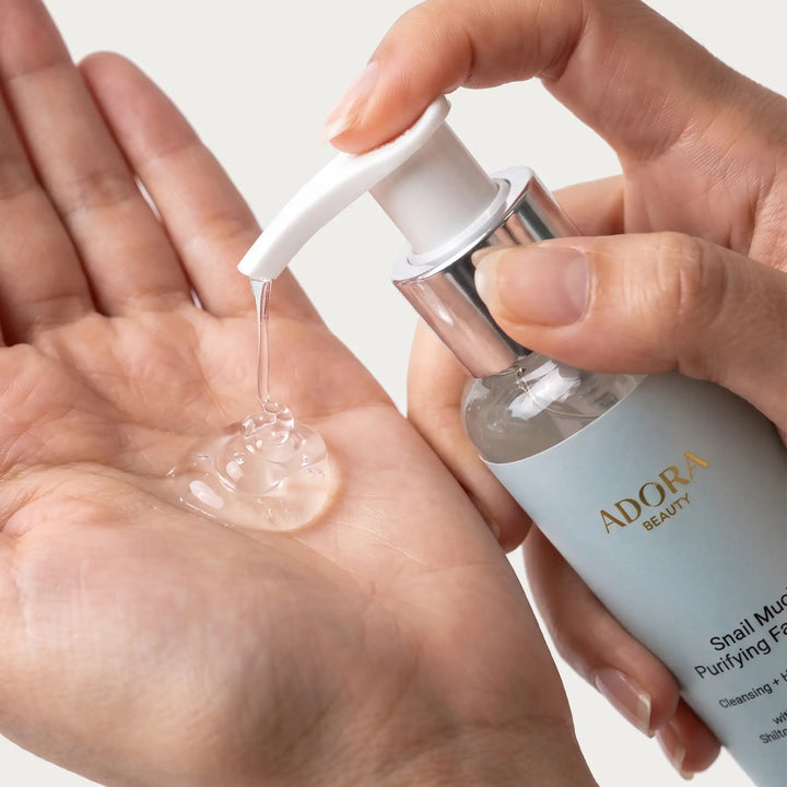 Translation missing: en.Adora Beauty Snail Mucin Face Wash – Hydrating Glycerin Facial Cleanser 120ml