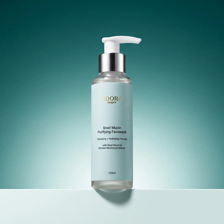 Translation missing: en.Adora Beauty Snail Mucin Face Wash – Hydrating Glycerin Facial Cleanser 120ml