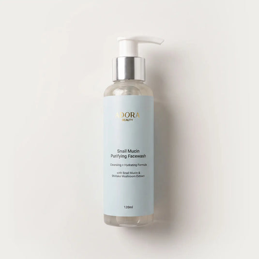 Translation missing: en.Adora Beauty Snail Mucin Face Wash – Hydrating Glycerin Facial Cleanser 120ml