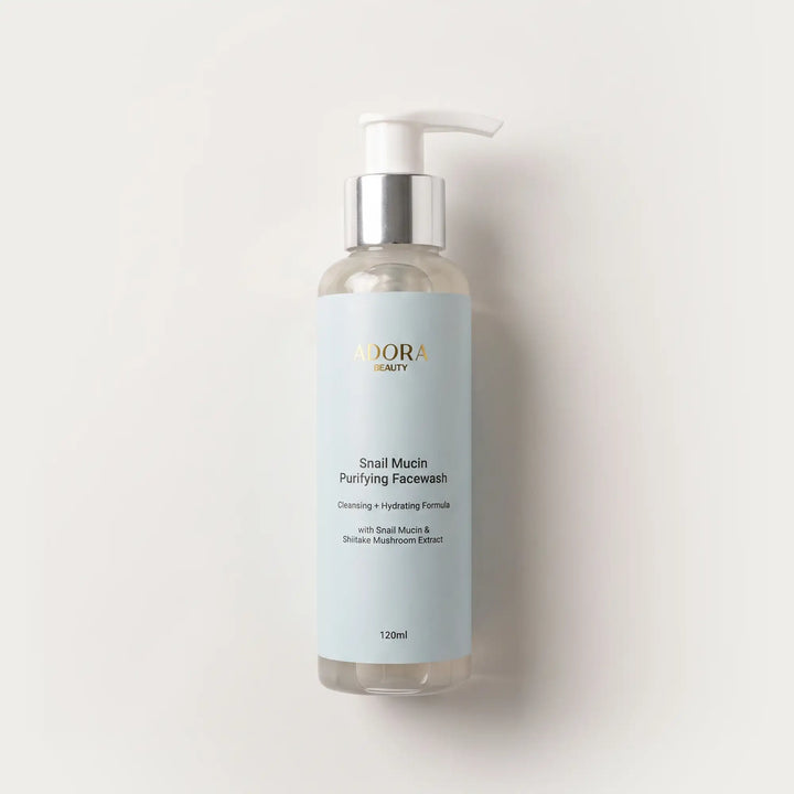 Translation missing: en.Adora Beauty Snail Mucin Face Wash – Hydrating Glycerin Facial Cleanser 120ml