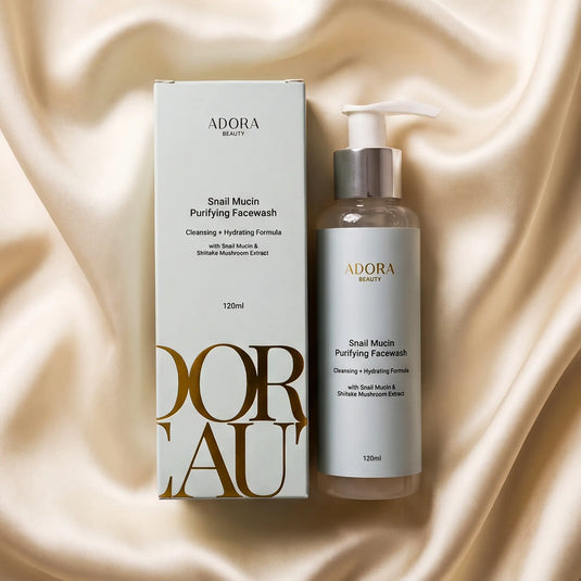 Translation missing: en.Adora Beauty Snail Mucin Face Wash – Hydrating Glycerin Facial Cleanser 120ml