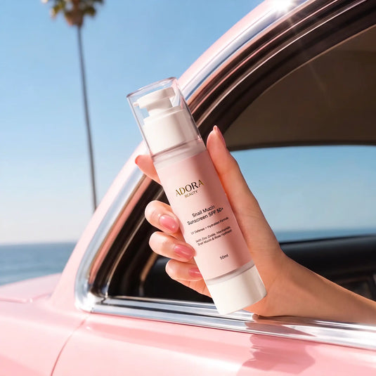 Translation missing: en.Adora Beauty Snail Mucin Sunscreen SPF 50 – Hydrating Daily Face Sunscreen 50ml